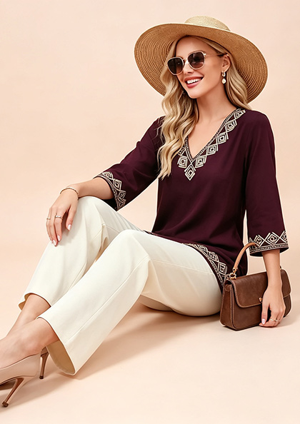 CO-ORD SET 6694 COTTON NIGHT SUIT