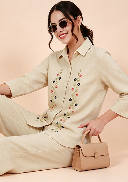 CO-ORD SET 6697 COTTON NIGHT SUIT