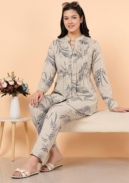 CO-ORD SET 6701 COTTON FULL SLEEVES