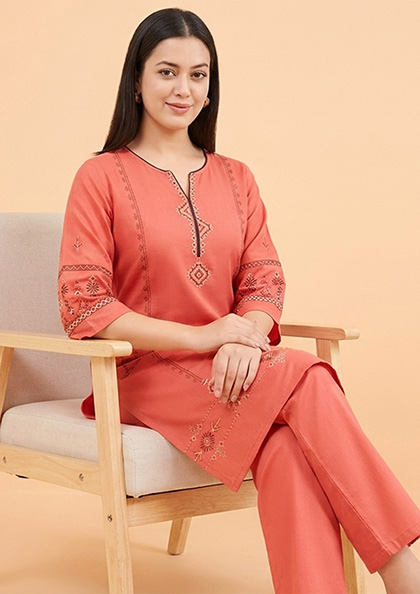 NS9935 COTTON NIGHT SUIT