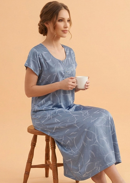 Buy Online LOVEBIRD Satin Nighty 521 | Lovebird