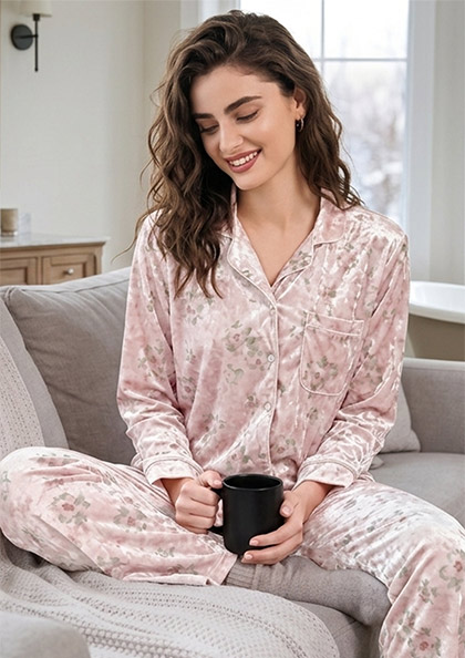 VELV8806 VELVET WINTER NIGHT SUIT