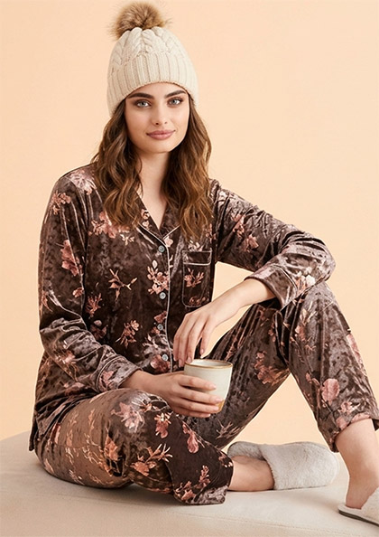 VELV8808 VELVET WINTER NIGHT SUIT