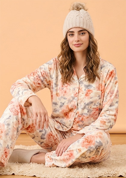 VELV8809 VELVET WINTER NIGHT SUIT