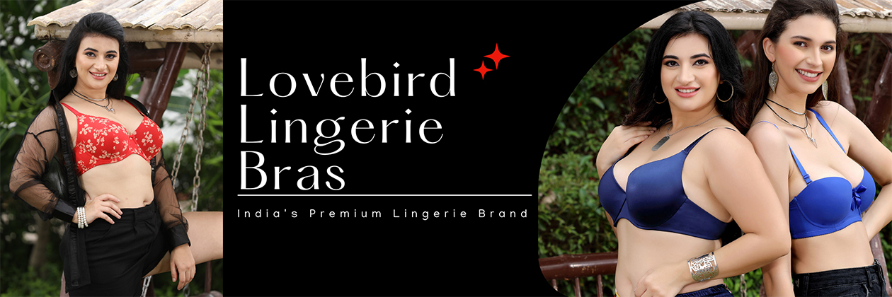 Buy 34B size bras in various s banner lovebird