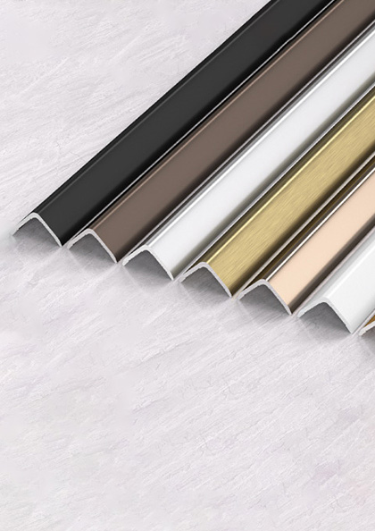 Wall Panel Corner Aluminium Alloy Edge Strip L shaped