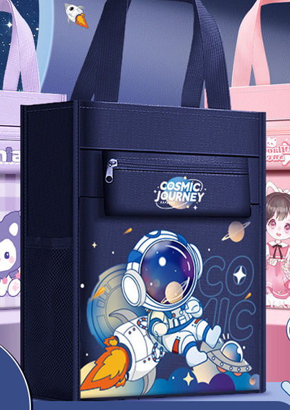 Buy Online Tutuion Hand Bag with Cartoon Media Print