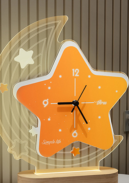 Buy Online Wall Clock Bright Star No.10 20x23cm