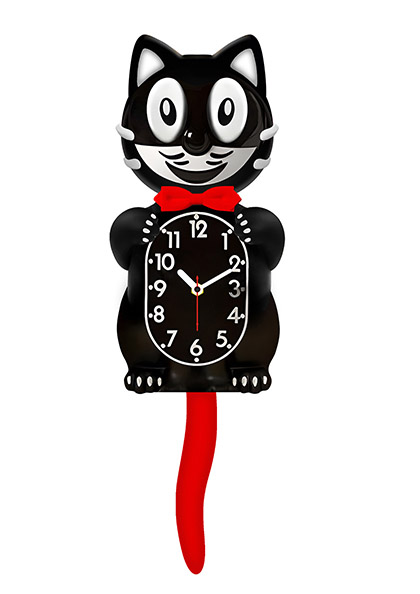 Buy Online Wall Clock19 Classic Cat Clock 12x37