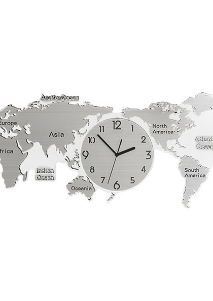Buy Online Wall Clock34 Art Clock Beuty Map Creative Clock