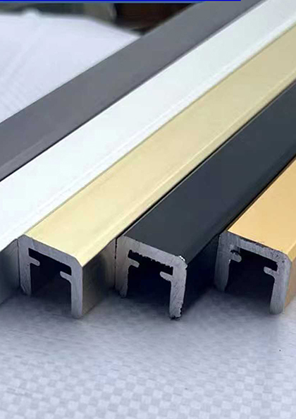 Buy Online Staircase Handrail Glass Narrow Top Profile 3.8 Meters