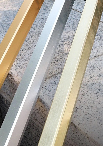 Buy Online Staircase Handrail Glass Narrow Top Profile 3.8 Meters