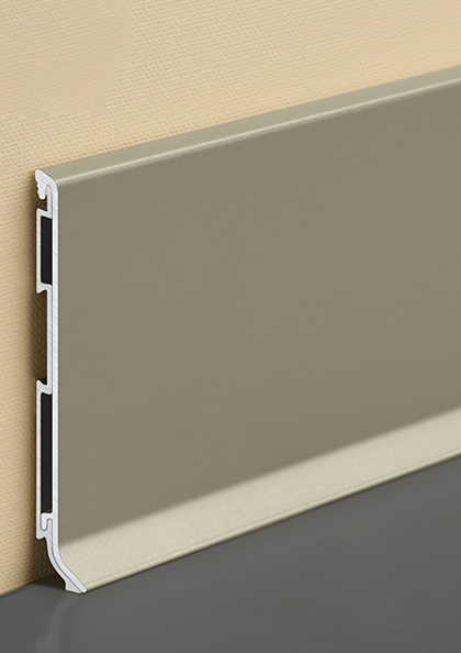 Buy Online Aluminum alloy12 skirting board ultra-thin minimalist metal skirting board
