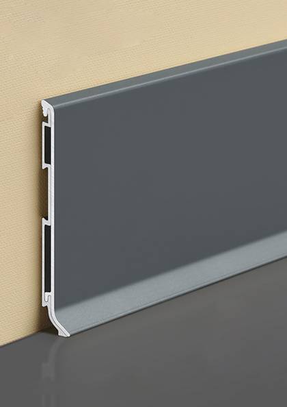 Buy Online Aluminum alloy12 skirting board ultra-thin minimalist metal skirting board