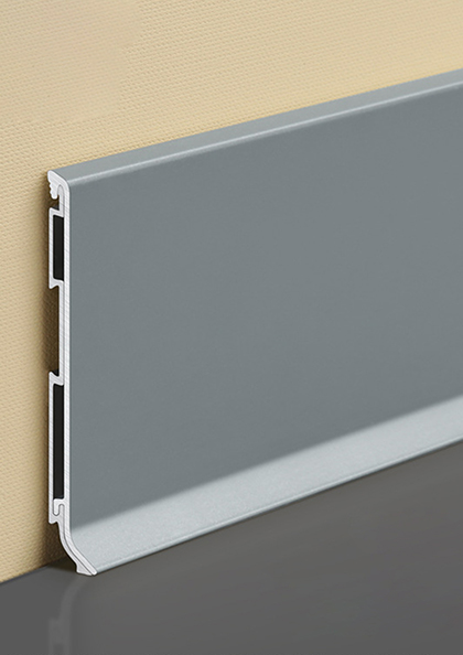 Buy Online Aluminum alloy12 skirting board ultra-thin minimalist metal skirting board