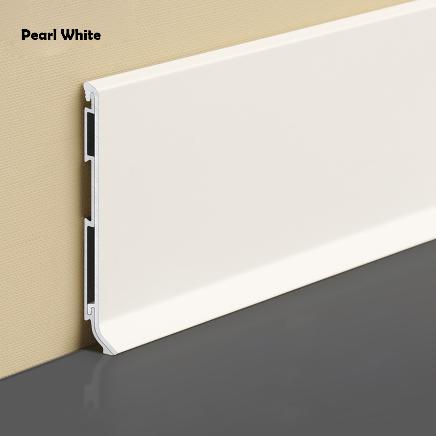 Buy Online Aluminum alloy12 skirting board ultra-thin minimalist metal skirting board