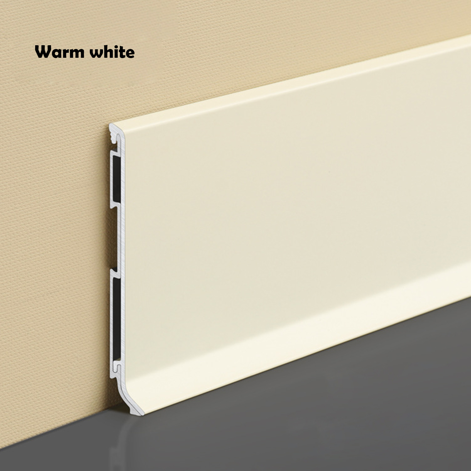 Buy Online Aluminum alloy12 skirting board ultra-thin minimalist metal skirting board