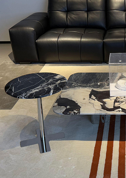 Buy Online 8518 Center Table with Elephant Luxury Stone Surface (Foshan)