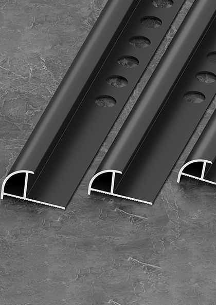 Buy Online Aluminum alloy14 strip living room floor tile edge metal corner edge strip