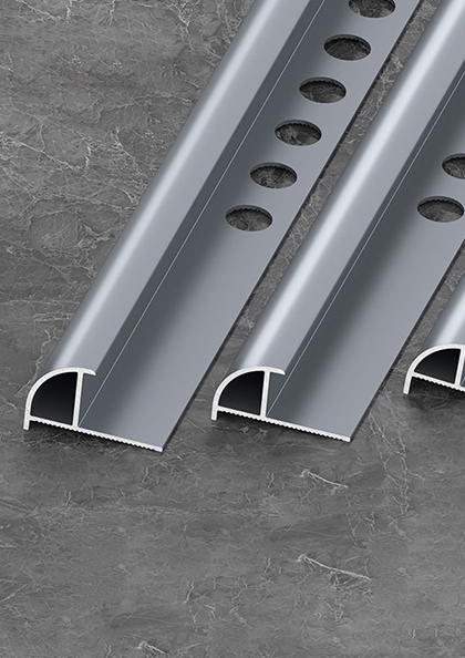 Buy Online Aluminum alloy14 strip living room floor tile edge metal corner edge strip
