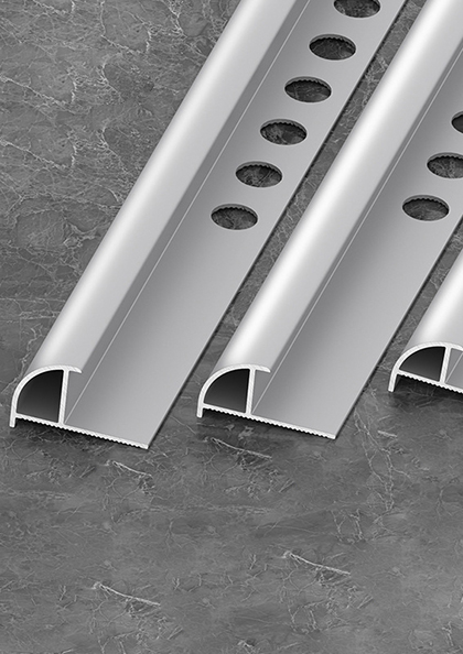 Buy Online Aluminum alloy14 strip living room floor tile edge metal corner edge strip