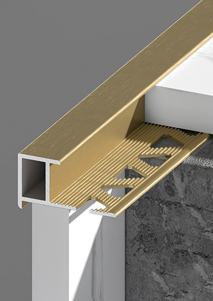 Buy Online Aluminum alloy15  right angle decorative strips square corner 