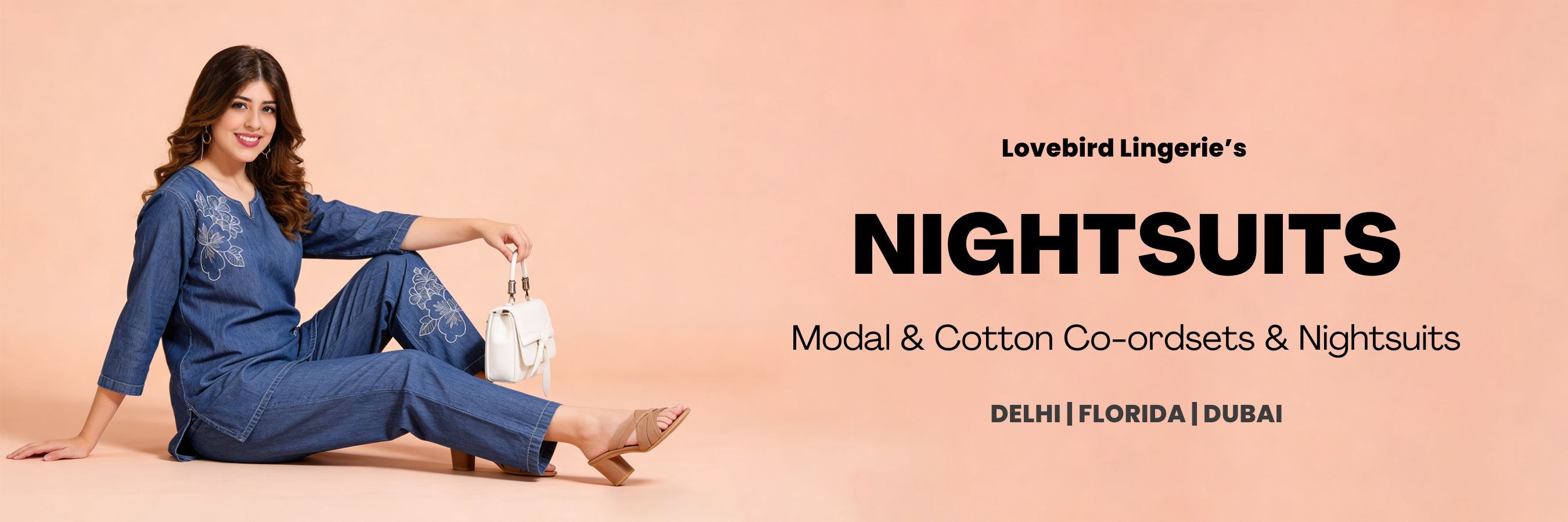 Shop breathable cotton & modal banner lovebird