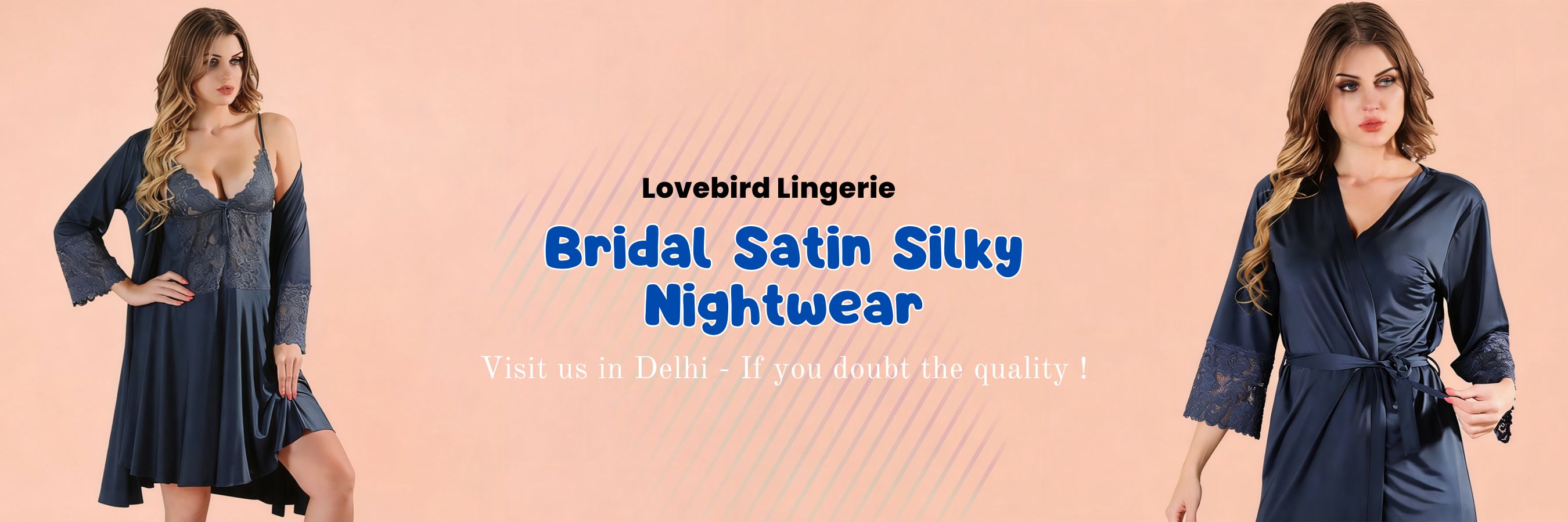Shop premium bridal satin nigh banner lovebird