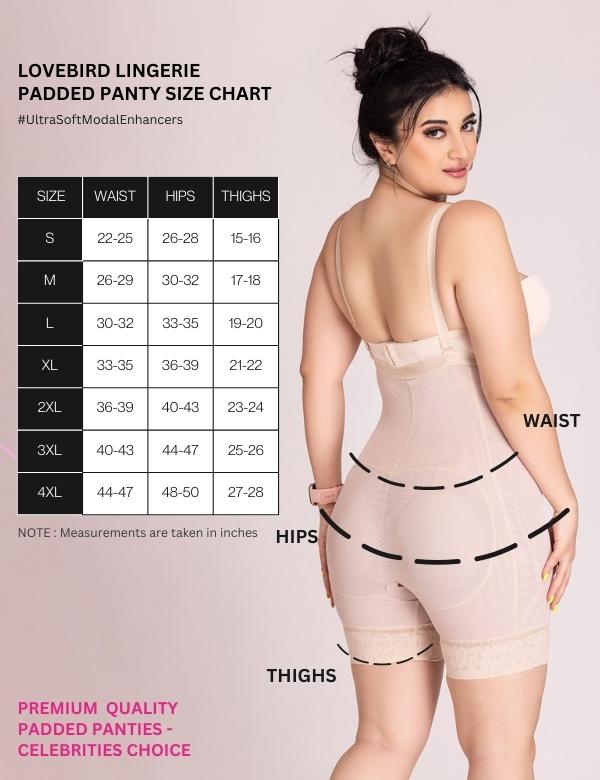 panty size calculator banner