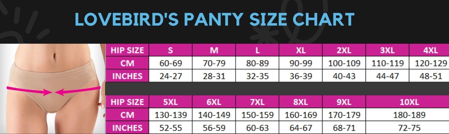 panty size calculator