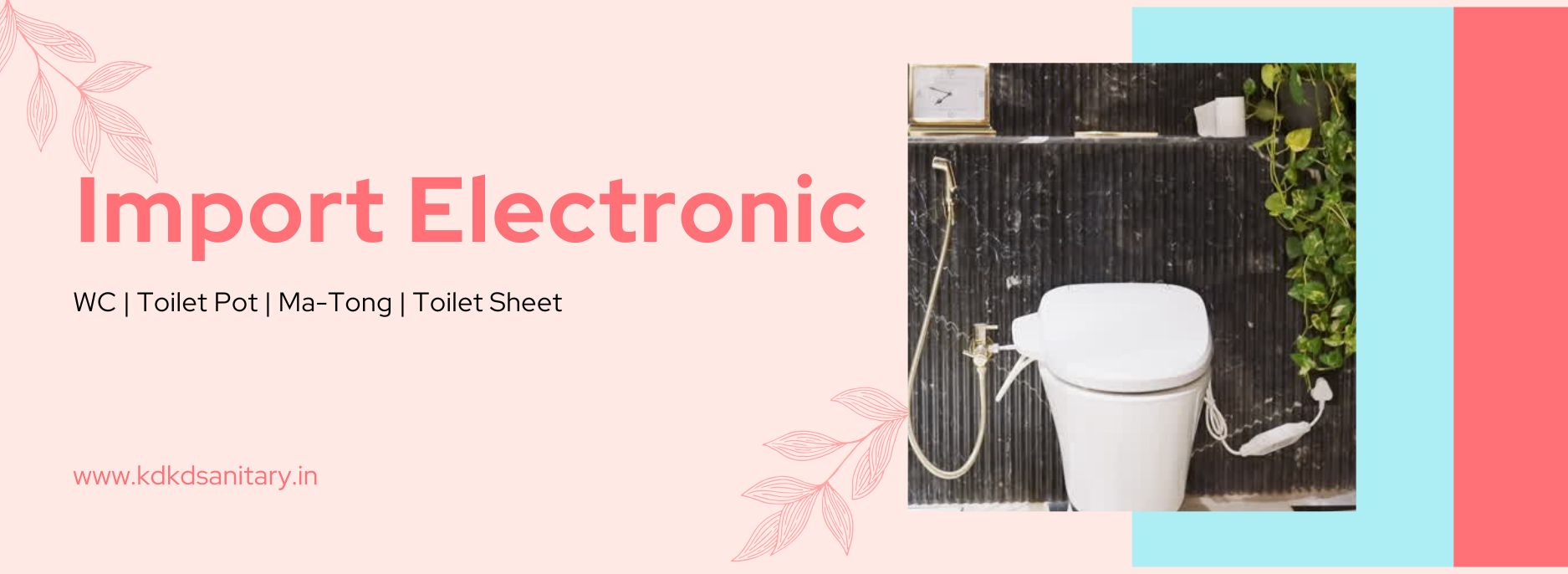 electronic toilet pot import