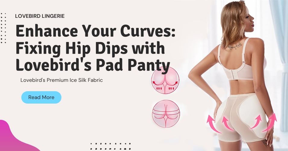 Hip Pads, Fix Hip Dips, Padded Underwear, Panties with Hip Pads