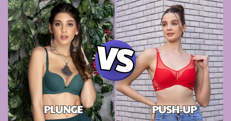 The Difference Between Plunge and Push-Up Bras